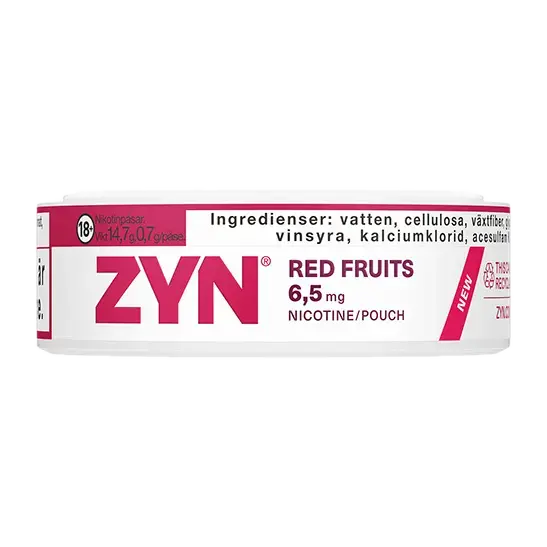 ZYN Red Fruits Snus Shop name