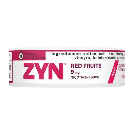 ZYN Red Fruits Strong Shop name