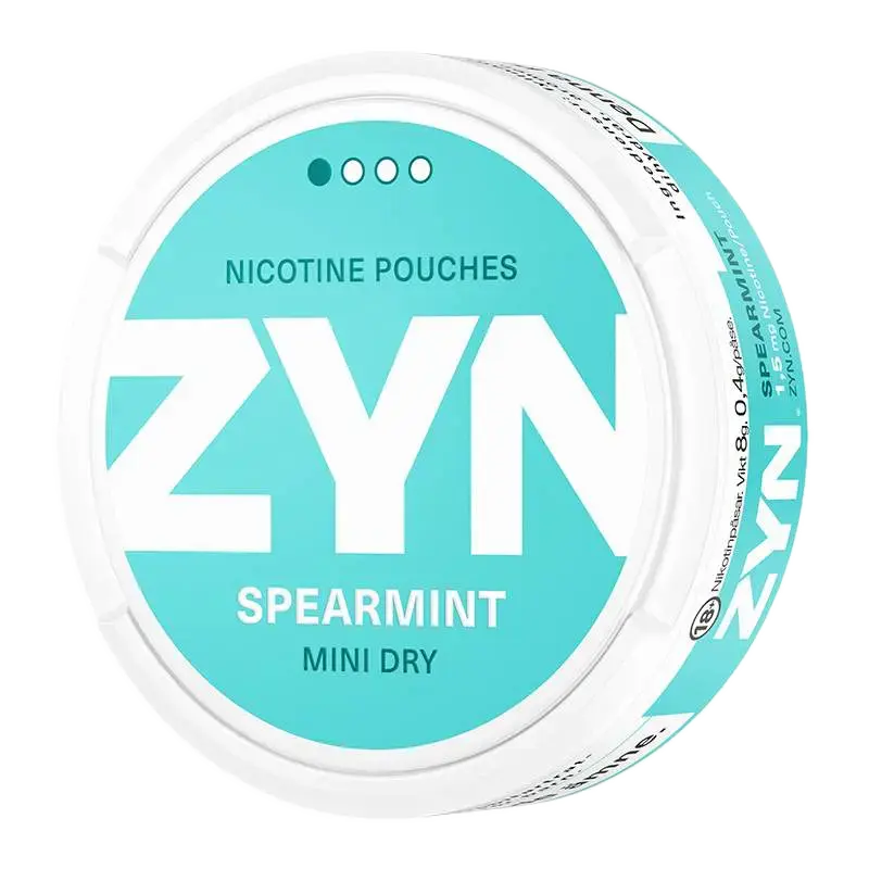 ZYN Spearmint Mini Dry Shop name