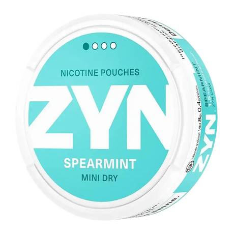 ZYN Spearmint Mini Dry Shop name