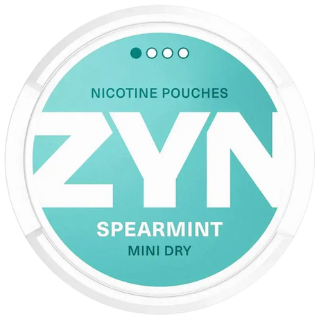 ZYN Spearmint Mini Dry Shop name