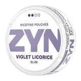 ZYN Violet Licorice Shop name Snus