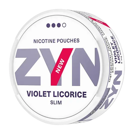 ZYN Violet Licorice Strong Shop name