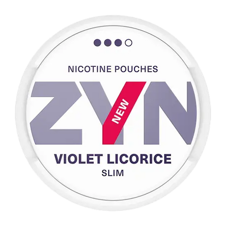 ZYN Violet Licorice Strong Shop name