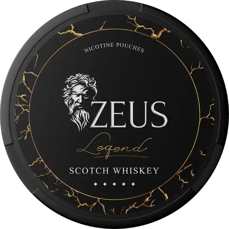 Zeus Legend Scotch Whiskey Mighty Strong