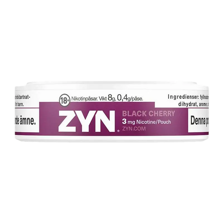 Zyn Black Cherry Mini Dry SNus Shop name
