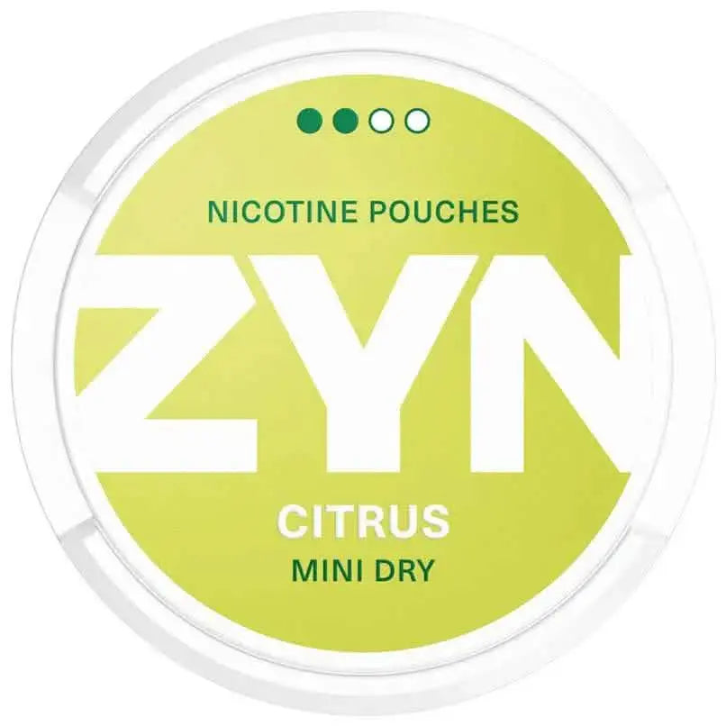 Zyn Citrus Mini Dry Shop name