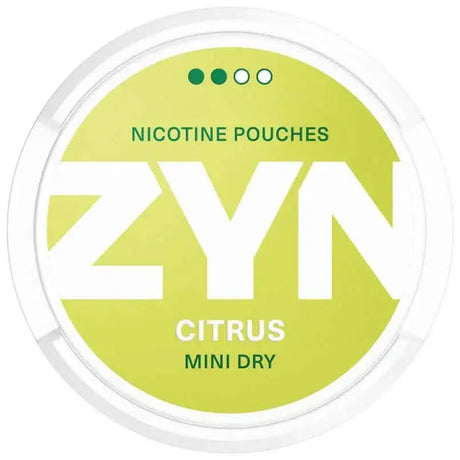 Zyn Citrus Mini Dry Shop name