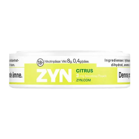 Zyn Citrus Mini Dry Shop name