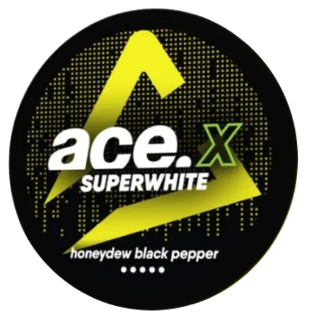 Ace X Honeydew Black Pepper nicotine pouches