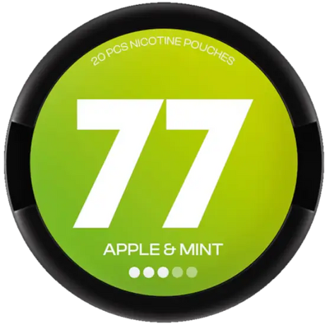 77 Apple Mint Medium nicotine pouches