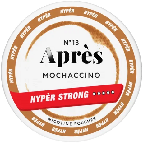 Apres Mochaccino Hyper Strong nicotine pouches