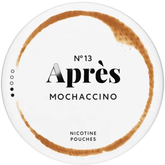 Apres Mochaccino nicotine pouches can