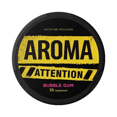 Aroma Attention Bubble Gum nicotine pouches