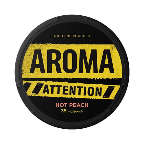 Aroma Attention Hot Peach nicotine pouches