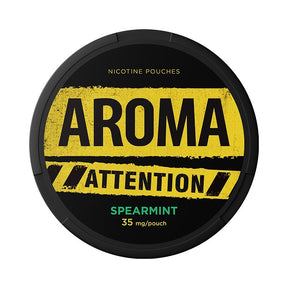 Aroma Attention Spearmint nicotine pouches