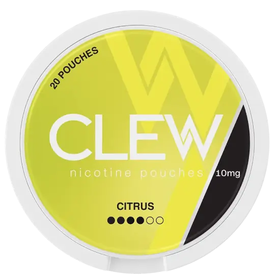 CLEW Citrus 10mg nicotine pouches
