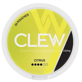 CLEW Citrus 10mg nicotine pouches