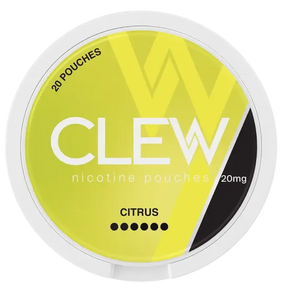 Clew Citrus 20mg nicotine pouches