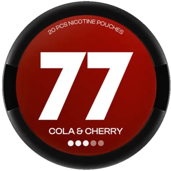 77 Cola Cherry Medium nicotine pouches