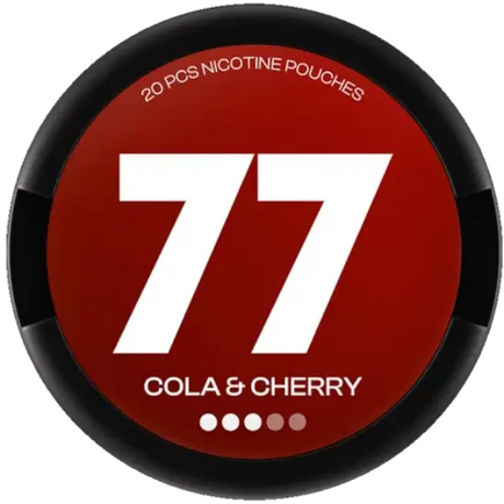 77 Cola Cherry Medium nicotine pouches