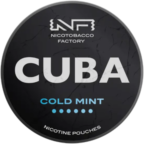 Cuba Black Cold Mint nicotine pouches