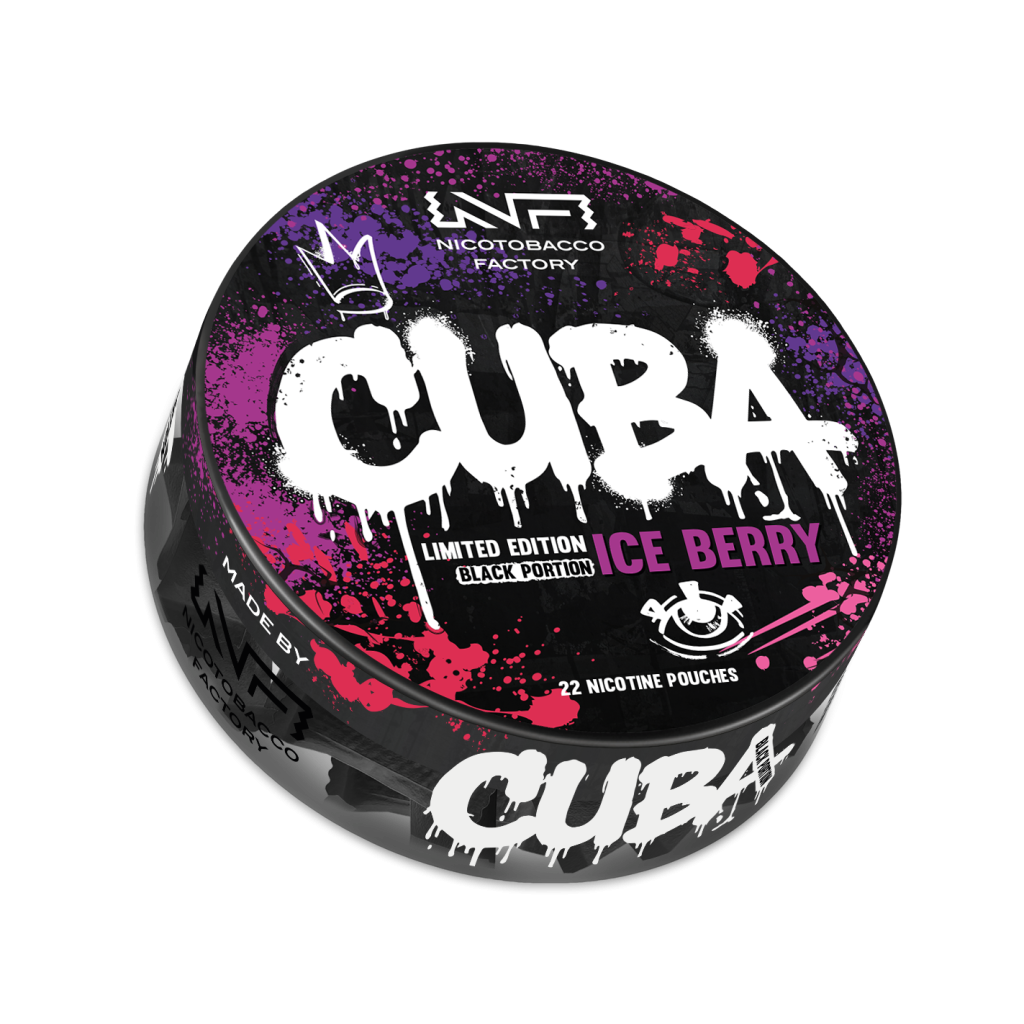 Cuba Ice Berry Black nicotine pouches