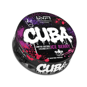 Cuba Ice Berry Black nicotine pouches