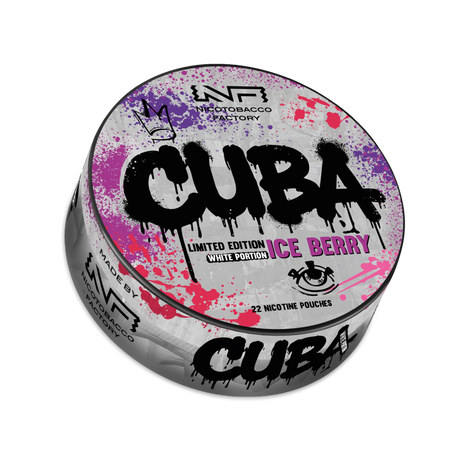 Cuba Ice Berry White nicotine pouches