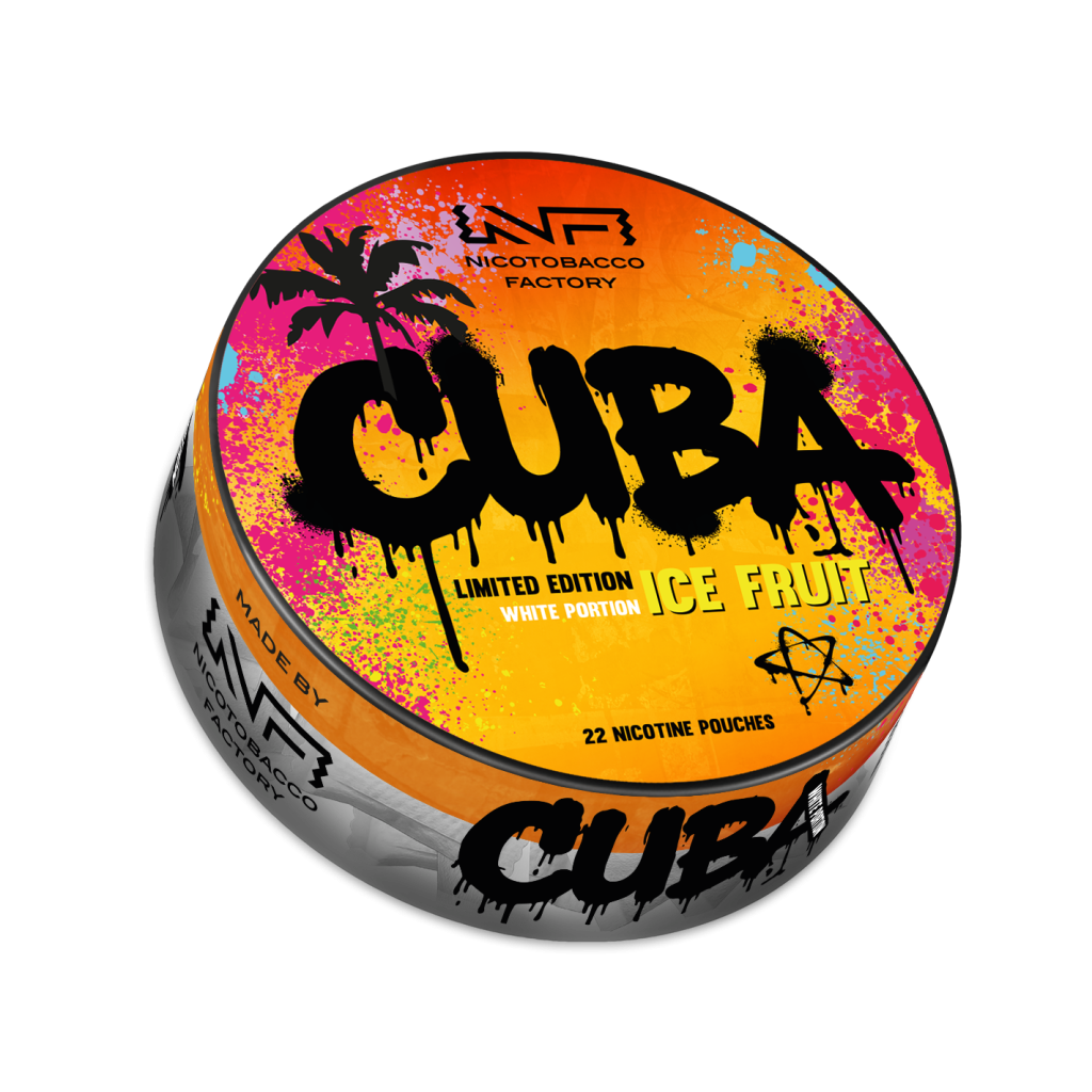 Cuba Ice Fruit White nicotine pouches