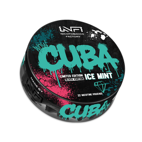 Cuba Ice Mint Black nicotine pouches