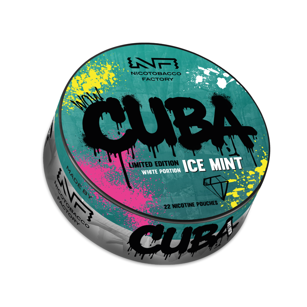 Cuba Ice Mint White nicotine pouches
