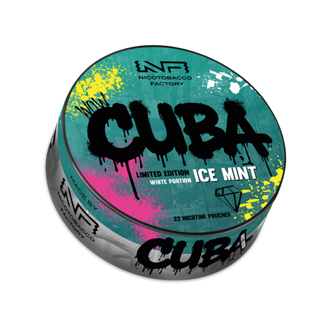Cuba Ice Mint White nicotine pouches
