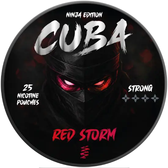 Cuba Ninja Red Storm nicotine pouches
