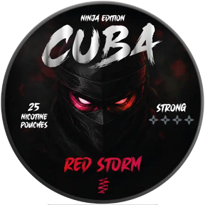 Cuba Ninja Red Storm nicotine pouches