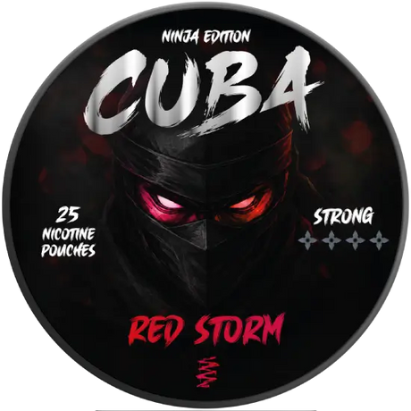 Cuba Ninja Red Storm nicotine pouches