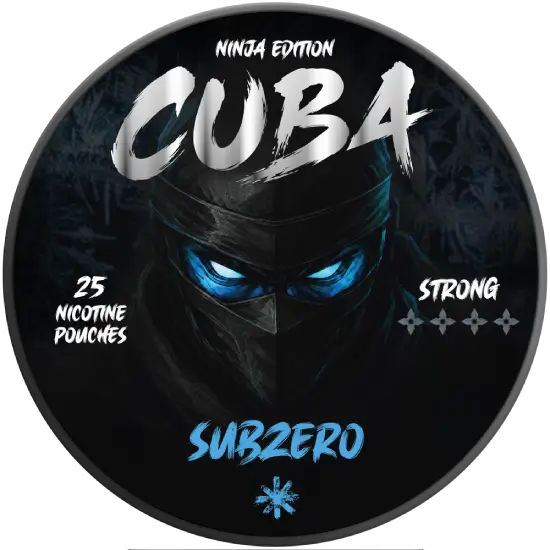 Cuba Ninja Subzero nicotine pouches