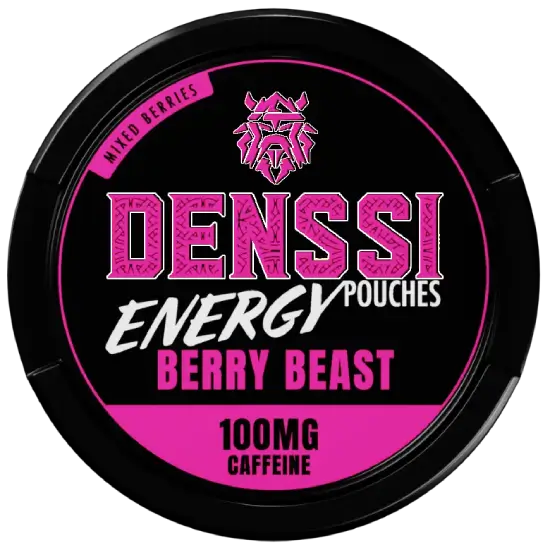 Denssi Energy Berry Beast caffeine pouches