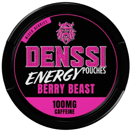 Denssi Energy Berry Beast caffeine pouches