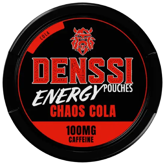 Denssi Energy Chaos Cola caffeine pouches