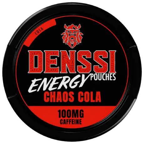 Denssi Energy Chaos Cola caffeine pouches