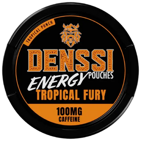 Denssi Energy Tropical Fury caffeine pouches
