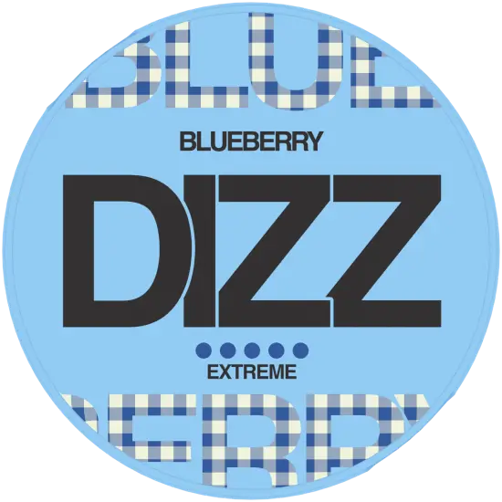 DIZZ Blueberry Extreme nicotine pouches