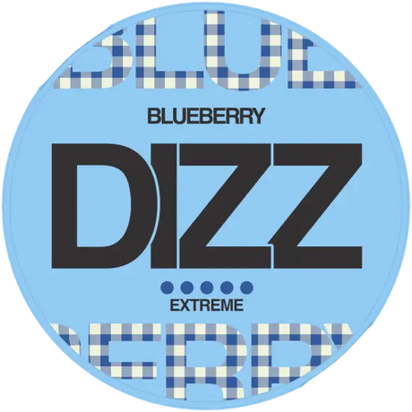 DIZZ Blueberry Extreme nicotine pouches