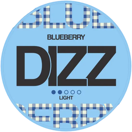 DIZZ Blueberry Light nicotine pouches
