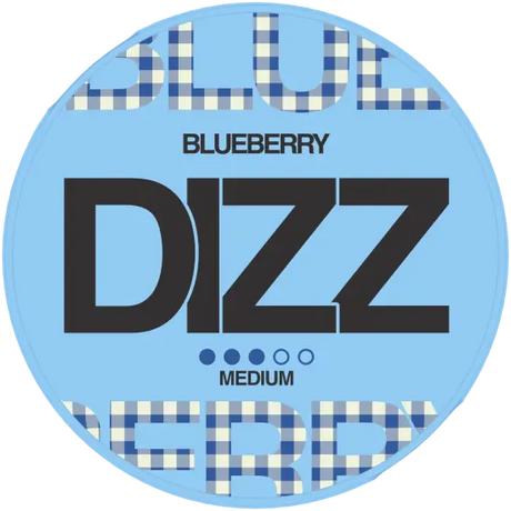 DIZZ Blueberry Medium nicotine pouches