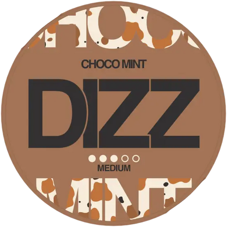 DIZZ Choco Mint Medium nicotine pouches