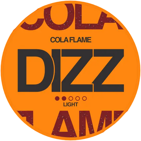 DIZZ Cola Flame Light nicotine pouches
