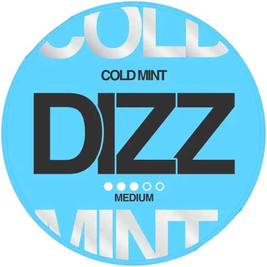 DIZZ Cold Mint Medium nicotine pouches