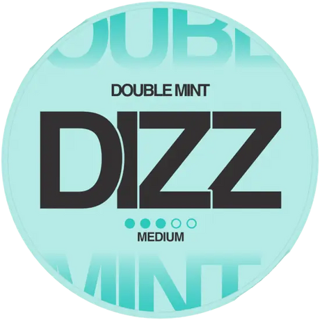 DIZZ Double Mint Medium nicotine pouches